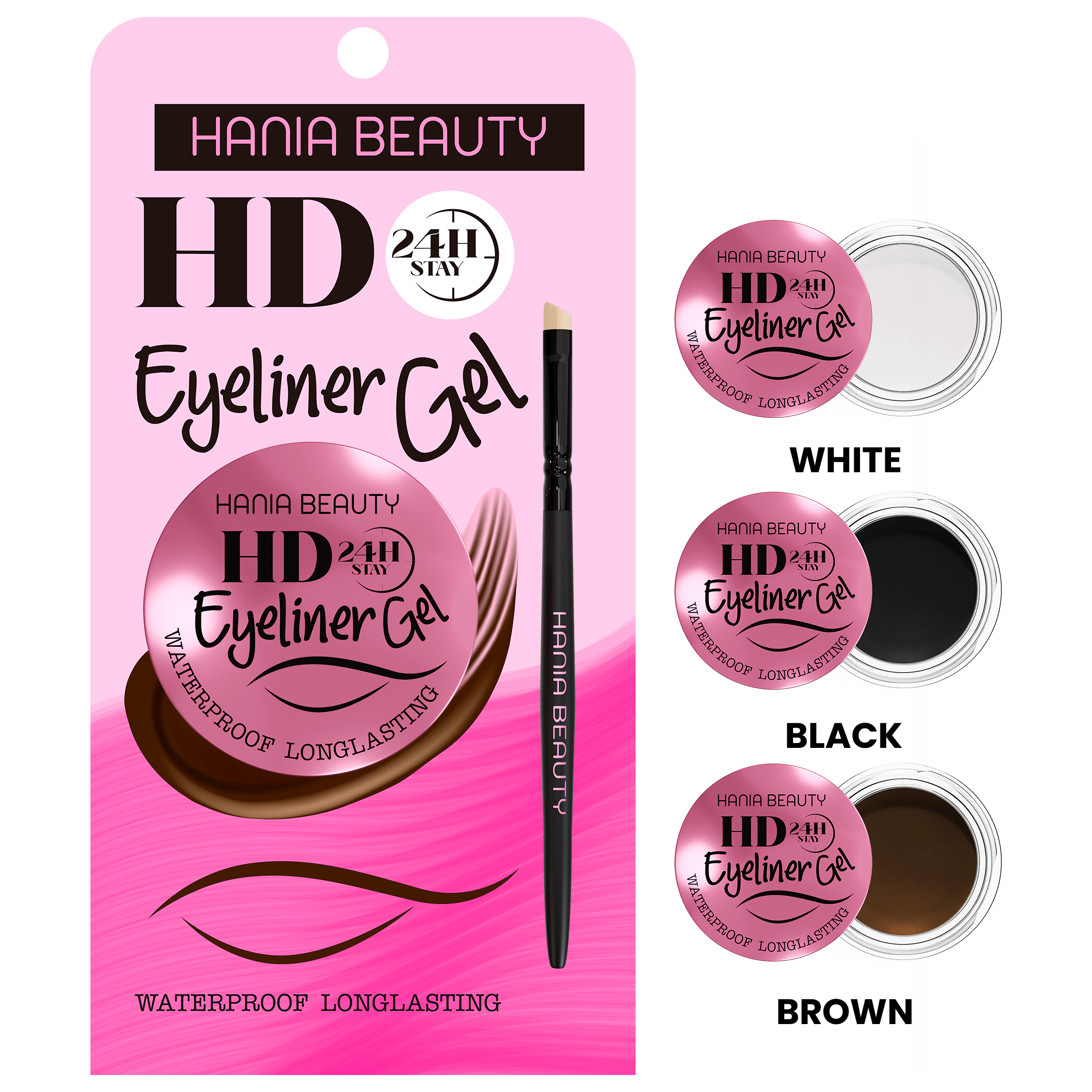 HD Eyeliner Gel 24H Stay