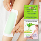 Hair Removal Wax Strips — Aloe Vera
