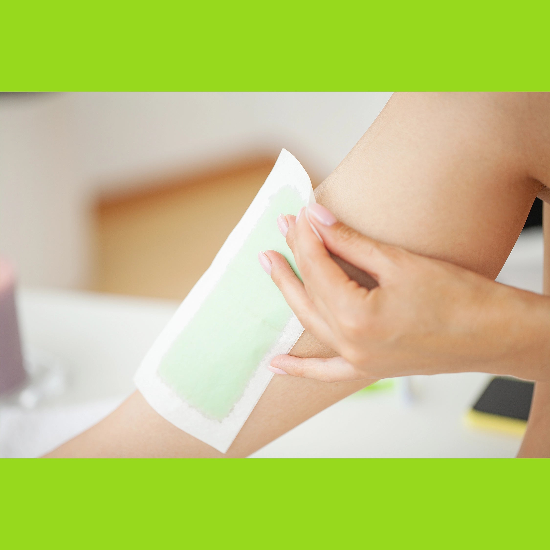 Hair Removal Wax Strips — Aloe Vera